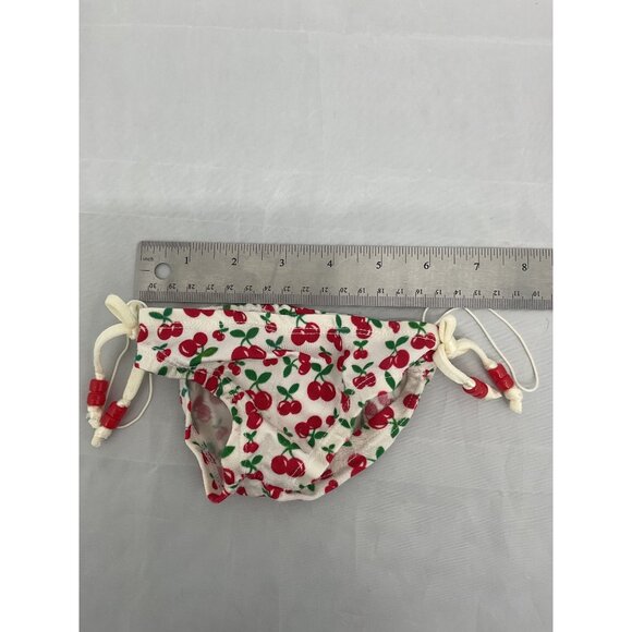 Build-A-Bear Workshop Cherry Print Skirt & Underwear Set For Plush Toys - Picture 6 of 7